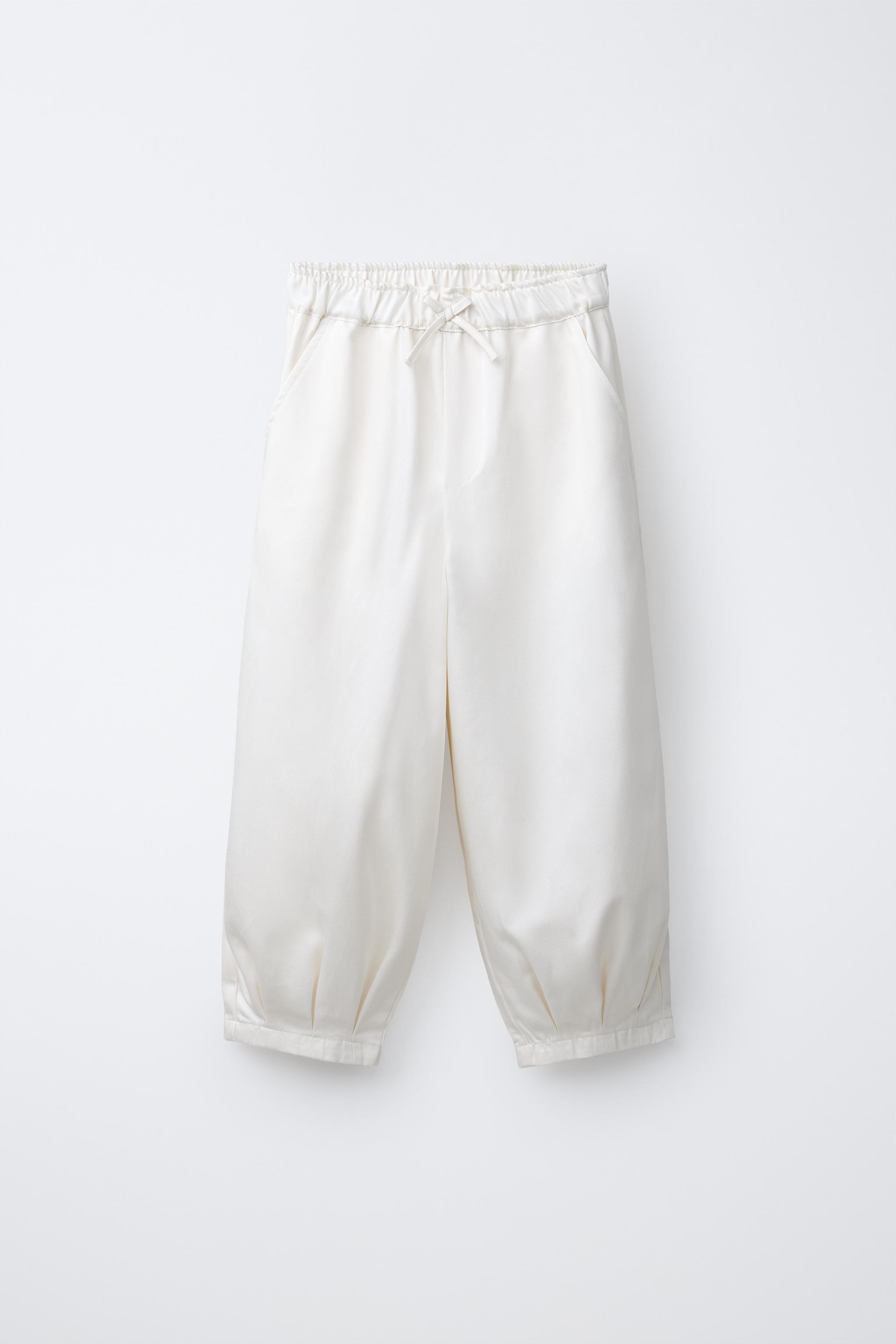 PANTALON BARREL À PINCES